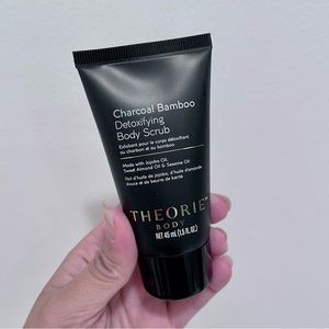 Theorie Body charcoal bamboo detoxifying body scrub